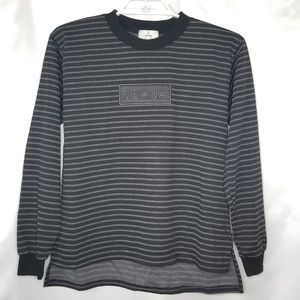AMONG SEOUL Streetwear Stripe Korean Sweater